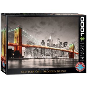 Puzzle New York City Brooklyn Bridge, 1000 ks