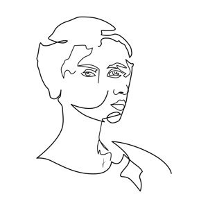 Ilustrace Doppio, Hugo Jurčík, 40 × 40 cm