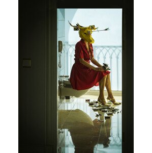 Fotografie Finishing shot, ambra, 30 × 40 cm