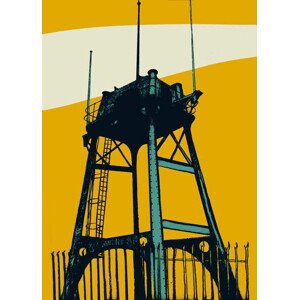 Obrazová reprodukce Lookout, 2014, Southwood, Eliza, 30 × 40 cm