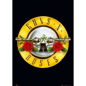 Plakát, Obraz - Guns'n'Roses - logo, 61 × 91.5 cm