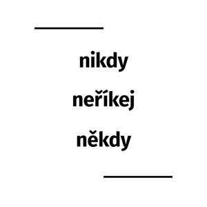 Ilustrace Nikdy neříkej nikdy, 26.7 × 40 cm