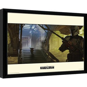 Obraz na zeď - Star Wars: The Mandalorian - Explore, 40 × 30 cm
