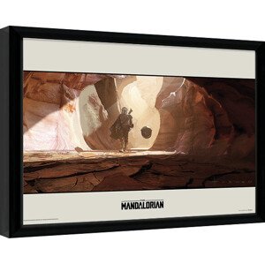 Obraz na zeď - Star Wars: The Mandalorian - Journey, 40 × 30 cm