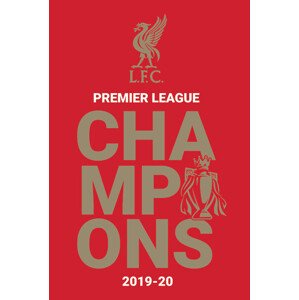 Plakát, Obraz - Liverpool FC - Champions 2019/20 Logo, 61 × 91.5 cm