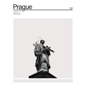 Ilustrace City Prague 1, Finlay & Noa, 30 × 40 cm
