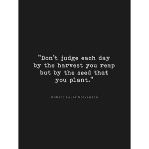 Ilustrace Dont judge each day, Finlay & Noa, 30 × 40 cm