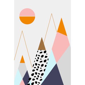 Ilustrace abstractmountains, MadKat, 26.7 × 40 cm