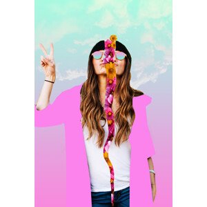 Ilustrace peace, MadKat, 26.7 × 40 cm
