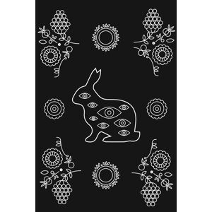 Ilustrace rabbit, MadKat, 26.7 × 40 cm