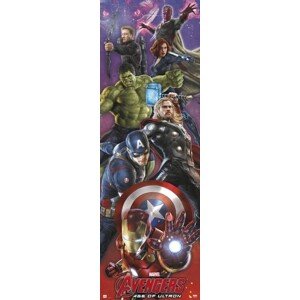 Plakát, Obraz - Avengers: Age Of Ultron, 53 × 158 cm