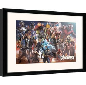 Obraz na zeď - Avengers: Endgame - Line Up, 44.3 × 34.5 cm