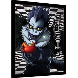 Obraz na zeď - Death Note - Ryuk Checkered, 34.3 × 44.5 cm