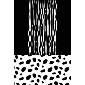 Ilustrace Black and white, MadKat, 26.7 × 40 cm