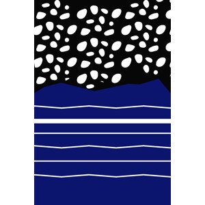 Ilustrace Lines and dots 1, MadKat, 26.7 × 40 cm