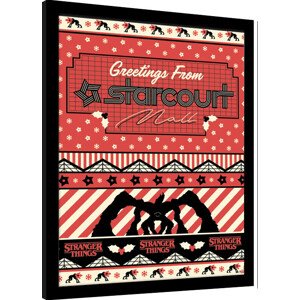 Obraz na zeď - Stranger Things - Greetings From Starcourt Mall, 34.3 × 44.5 cm