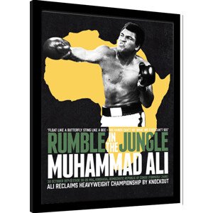 Obraz na zeď - Muhammad Ali - Rumble in the Jungle, 34.3 × 44.5 cm