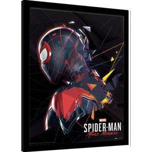 Obraz na zeď - Spider-Man Miles Morales - System Shock, 34.3 × 44.5 cm