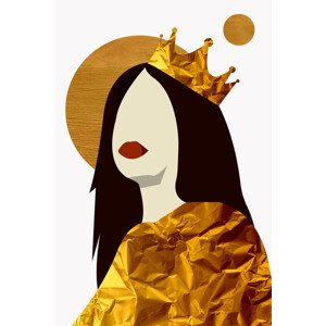 Ilustrace Queen, MadKat, 26.7 × 40 cm