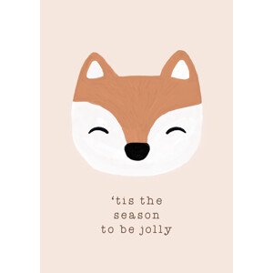 Ilustrace Tis The Season To Be Jolly, Orara Studio, 30 × 40 cm