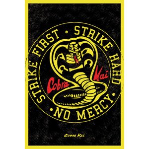 Plakát, Obraz - Cobra Kai - Emblem, 61 × 91.5 cm