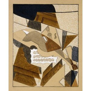 Obrazová reprodukce Le Violon, c.1915-1916, Gris, Juan, 30 × 40 cm