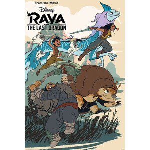 Plakát, Obraz - Raya and the Last Dragon - Jumping into Action, 61 × 91.5 cm