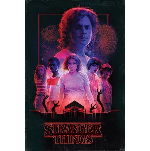 Plakát, Obraz - Stranger Things - Horror, 61 × 91.5 cm