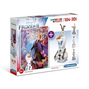 Puzzle Ledové království 2 (Frozen), 104 ks