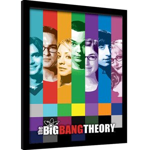 Obraz na zeď - The Big Bang Theory (Teorie Velkého Třesku) - Signals, 30 × 40 cm