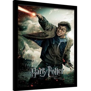 Obraz na zeď - Harry Potter: Relikvie Smrti Část 2 - Wand, 34.3 × 44.5 cm