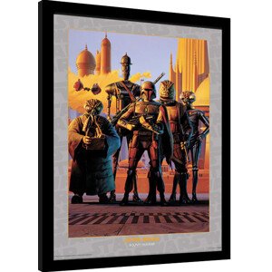 Obraz na zeď - Star Wars - Bounty Hunters, 34.3 × 44.5 cm