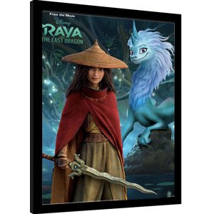 Obraz na zeď - Raya and the Last Dragon - Fireflies, 34.3 × 44.5 cm