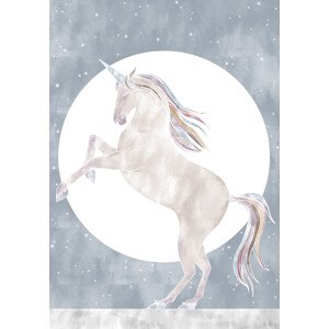 Ilustrace Rising Unicorn, Studio Collection, 26.7 × 40 cm
