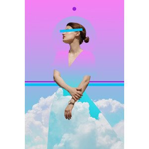 Ilustrace Clouds, MadKat, 26.7 × 40 cm