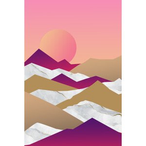 Ilustrace Hot pink, MadKat, 26.7 × 40 cm