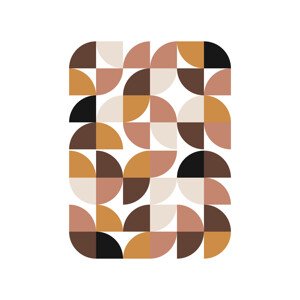 Ilustrace Geometric I, Nordic Creators, 30 × 40 cm