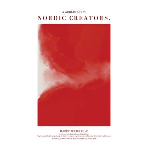 Ilustrace Red Japan, Nordic Creators, 30 × 40 cm