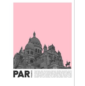 Ilustrace Col Paris 2, Finlay & Noa, 30 × 40 cm