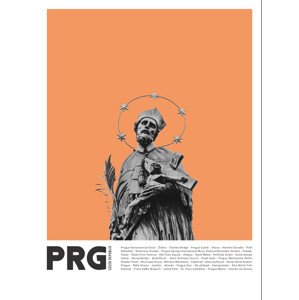 Ilustrace Col Prague 1, Finlay & Noa, 30 × 40 cm