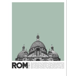 Ilustrace Col Rome 1, Finlay & Noa, 30 × 40 cm