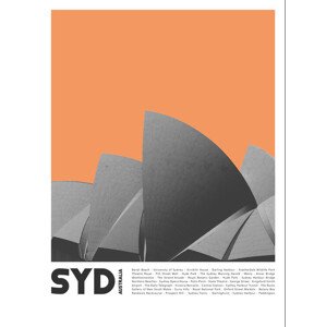 Ilustrace Col Sydney 1, Finlay & Noa, 30 × 40 cm