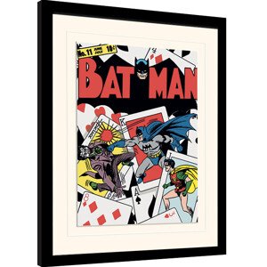 Obraz na zeď - Batman - Card Clash, 34.3 × 44.5 cm