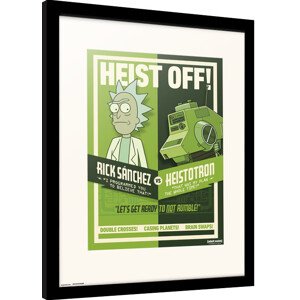 Obraz na zeď - Rick & Morty - Season 4 Heist, 34.5 × 44.3 cm