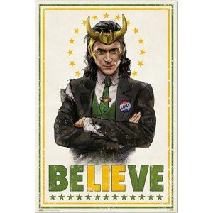 Plakát, Obraz - Marvel - Loki, 61 × 91.5 cm