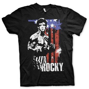 Tričko Rocky - American Flag, XXL