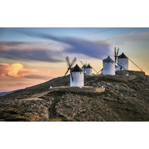 Fotografie Molinos al viento, Juan Luis Seco, 40 × 26.7 cm