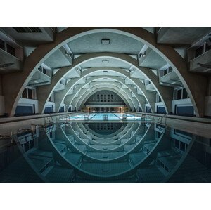 Fotografie Swimming night, Renate Reichert, 40 × 30 cm