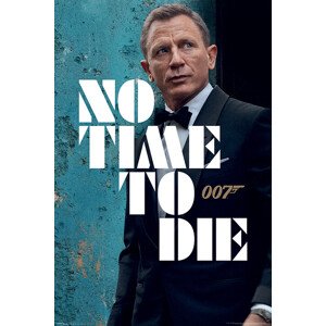 Plakát, Obraz - James Bond - No Time To Die - Azure Teaser, 61 × 91.5 cm