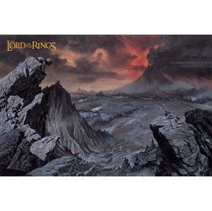Plakát, Obraz - The Lord of the Rings - Mount Doom, 61 × 91.5 cm